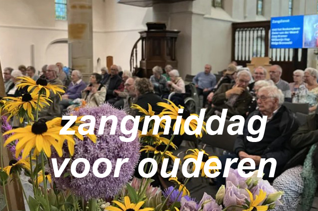 Zangmiddag voor ouderen