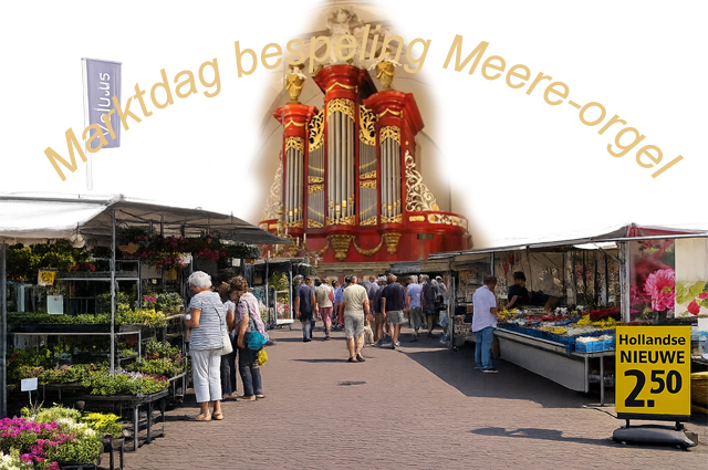 Marktdagbespeling Meere-orgel