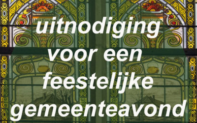 Feestelijke gemeenteavond